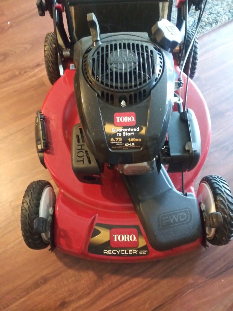 Toro lawnmower