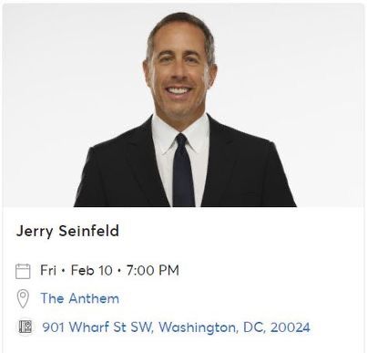Seinfeld, in DC