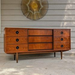 Mid-century Modern Stanley Credenza Dresser