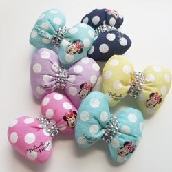 Minnie Mouse Puffy Bows 