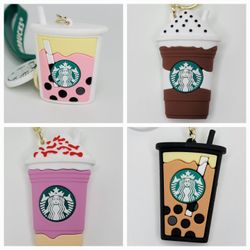 Starbucks Keychain Frappuccino Bobba 