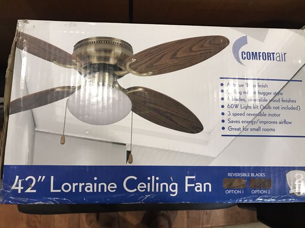 42 Inch Ceiling Fan Comfort Air For Sale In Denver Co Offerup