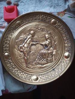 Vintage Brass Wall Art