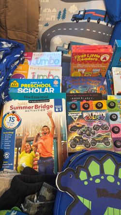 Kids learning / education books, materials, sets