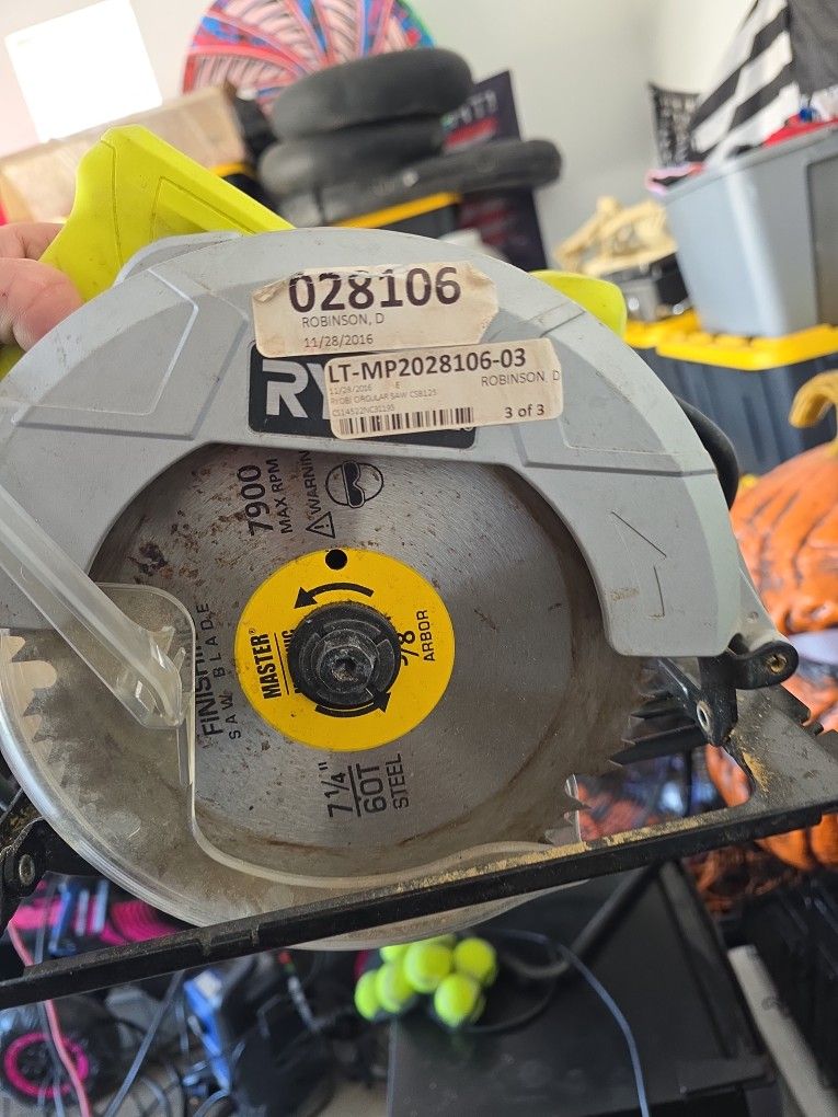 Ryobi Circular Saw
