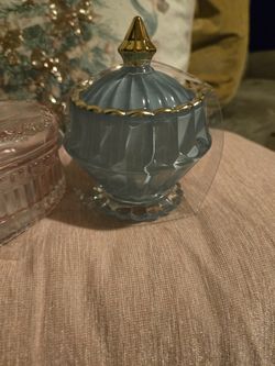Glass trinkets "$10 each"