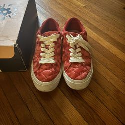 Converse Tyler the creator’s golf le FLUER Quilted Velvet Barbados Cherry