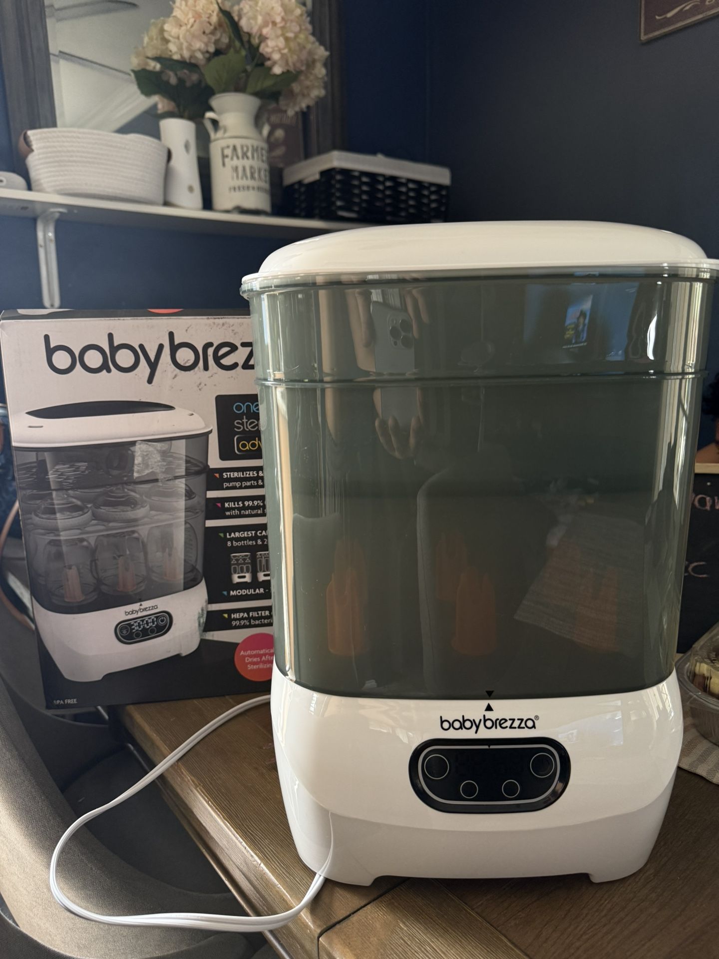 Baby Brezza Bottle Sterilizer and Dryer Advanced