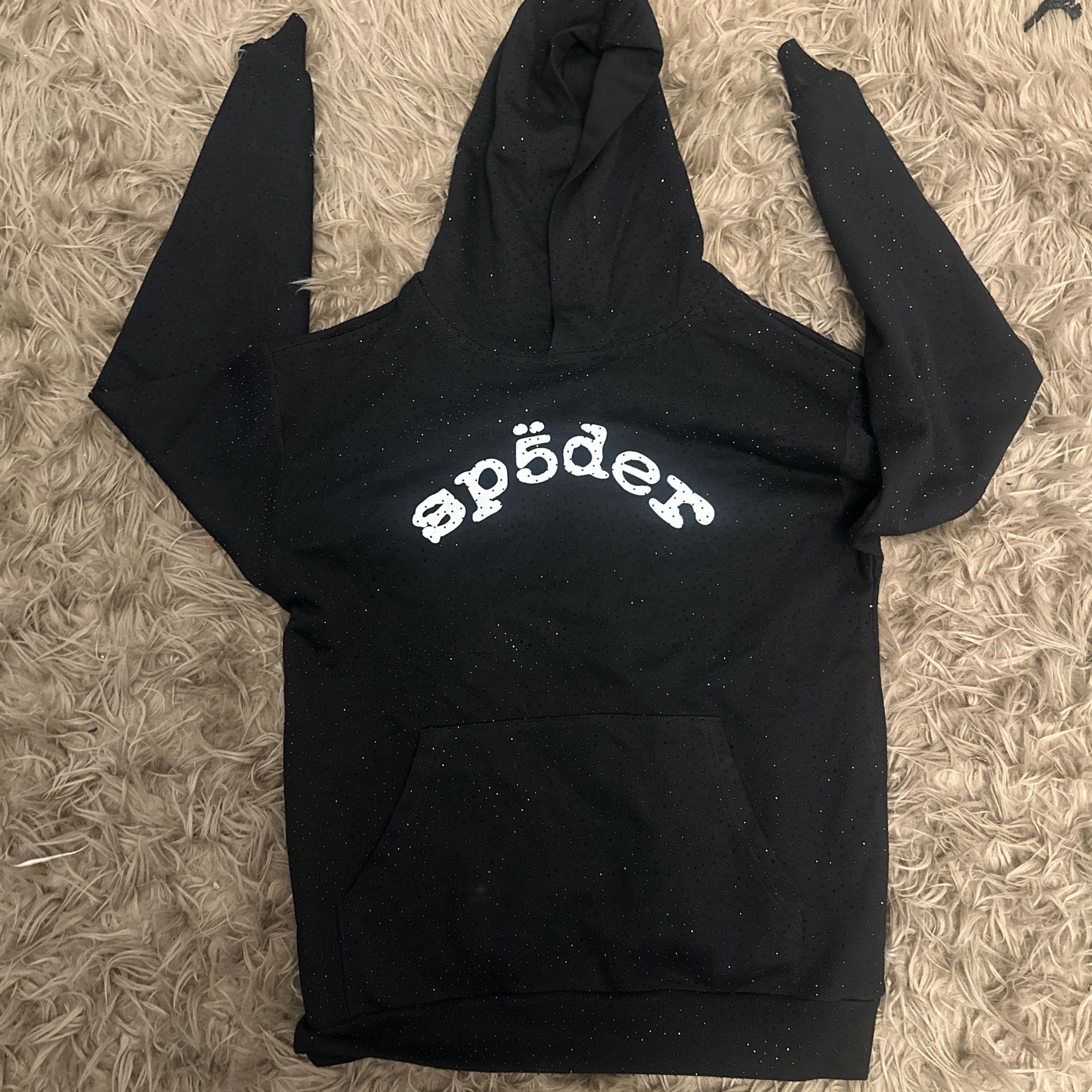 Spider Rhinestone Hoodie