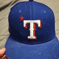 Texas Rangers New Era 59FIFTY MLB 2023 All Star Game Dark Royal Fitted Hat 7 1/4