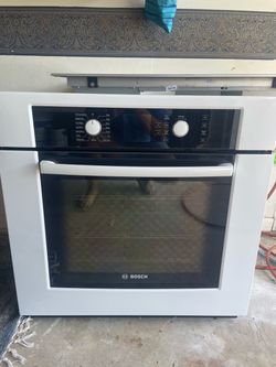 Bosch glass cook top stove and oven