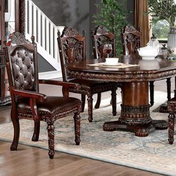 CM3144T-TABLE- Canyonville Formal Dining Set