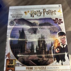 Harry Potter Wizard World 3D Image Puzzle 