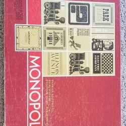 1964 Vintage Monopoly Set