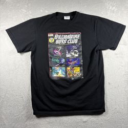 Billionaire Boys Club Don't Leave Space Men’s Size Medium Black Y2K #2A