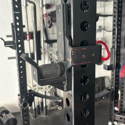 Titan Fitness Roller J-hooks 3x3in Rack 1in Holes