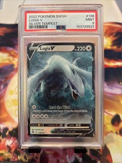 Lugia V 138/195 Swsh12: Sword & Shield - Silver Tempest Holo PSA 9.