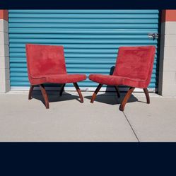 Vintage Mid Century Modern Accent Chairs