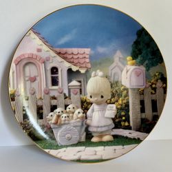 1993 Precious Moments “Classics Plate Collection” by Sam Butcher – Vintage Decor 💖