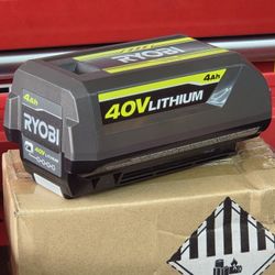 Brand New RYOBI 40V Lithium-lon 4.0 Ah Battery