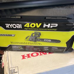 Ryobi Chain Saw 