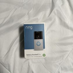 Ring - Battery Doorbell Pro Smart Wi-Fi Video Doorbell - Battery-powered with Head-to-Toe HD+ Video - Satin Nickel