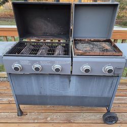 Grill And Griddle Combo