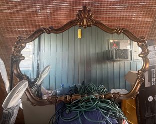 Louis XV Style Gilded Venetian Mirror