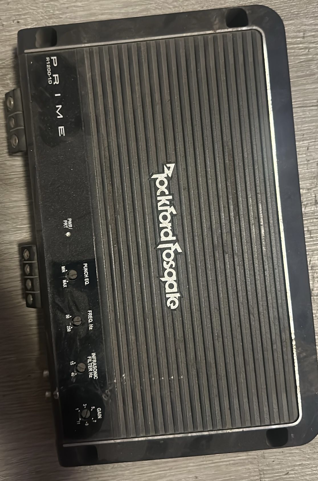 Rockford Fosgate R1200-1D Prime 1,200 Watt Class-D Mono Amplifier