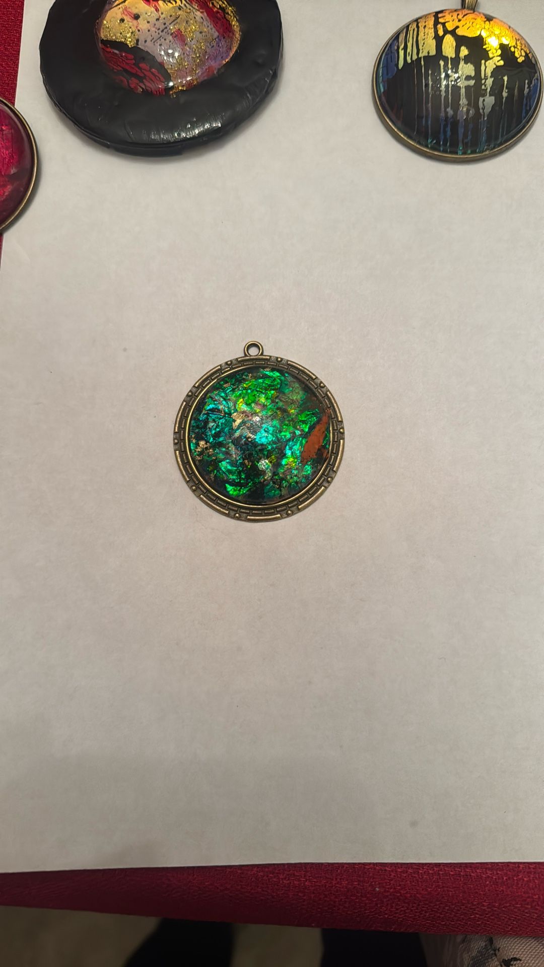Fine Art Portal-Dome Pendant By minonetta