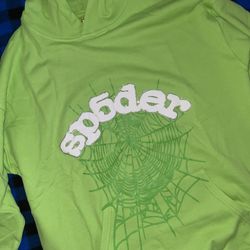 XL Spider Hoodie (Green)