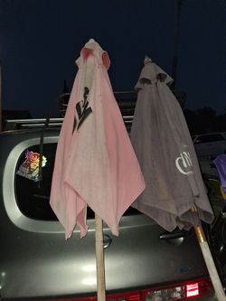 2 umbrellas for 20.00