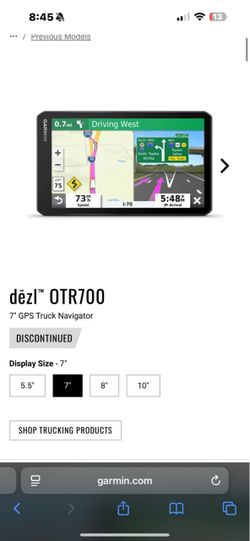 Garmin OTR700