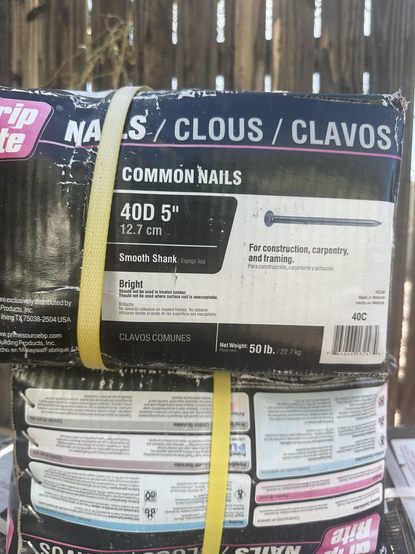 Box Of Nails