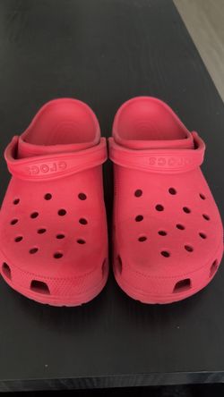 Red Crocs