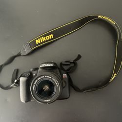 Canon T6 Rebel DRSL Professional Camera