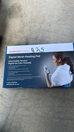 Sammons Preston Digital Moist Heating Pad.