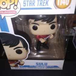 Brand New Star Trek Sulu #1140 Funko Pop 