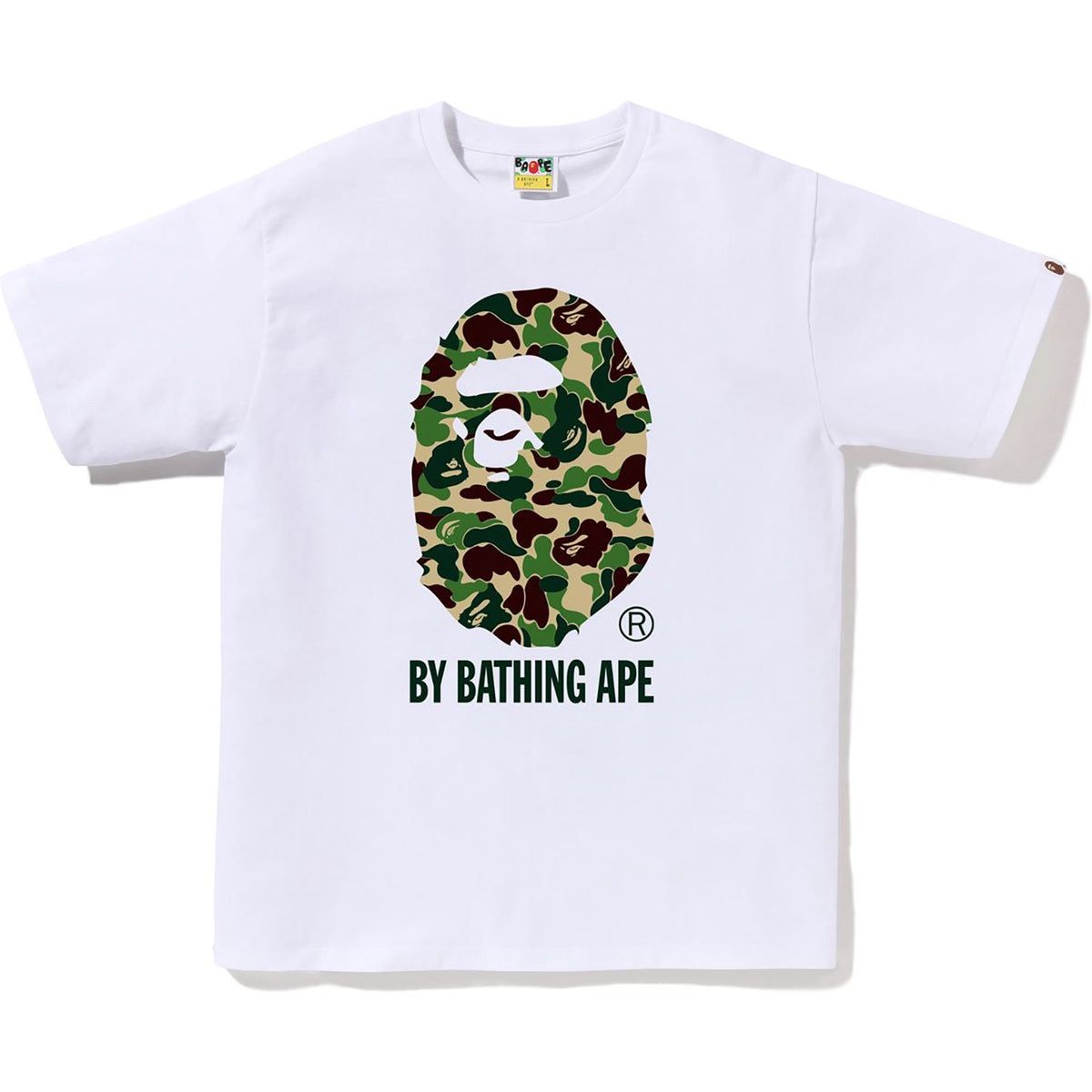 Bape Camo White Shirt Size M
