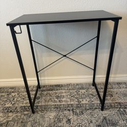 Black Office Desk 16” X 24” 