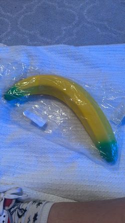 Realistic Banana Squishy Toy