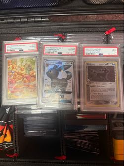 Pokemon PSA 10 slabs