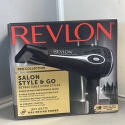 New Revlon Pro Collection Hair Dryer