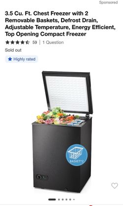 Standalone Chest Freezer