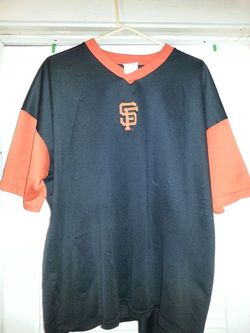 Sf giants black Orange jersey shirt