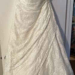 David’s Bridal Wedding Gown