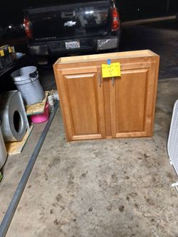 One cabinet