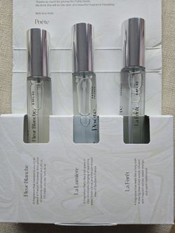 Poète French Fragrance Wrinkle Release Spray Set