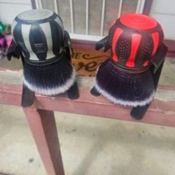 2 Big Brushes With There Holders 