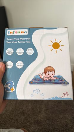Tummy time water mat free
